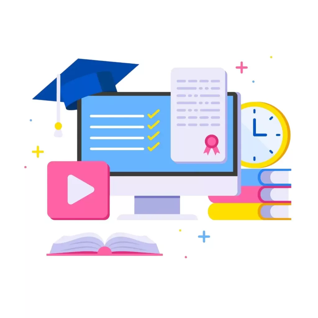 مكونات نظام إدارة التعلم الإلكتروني