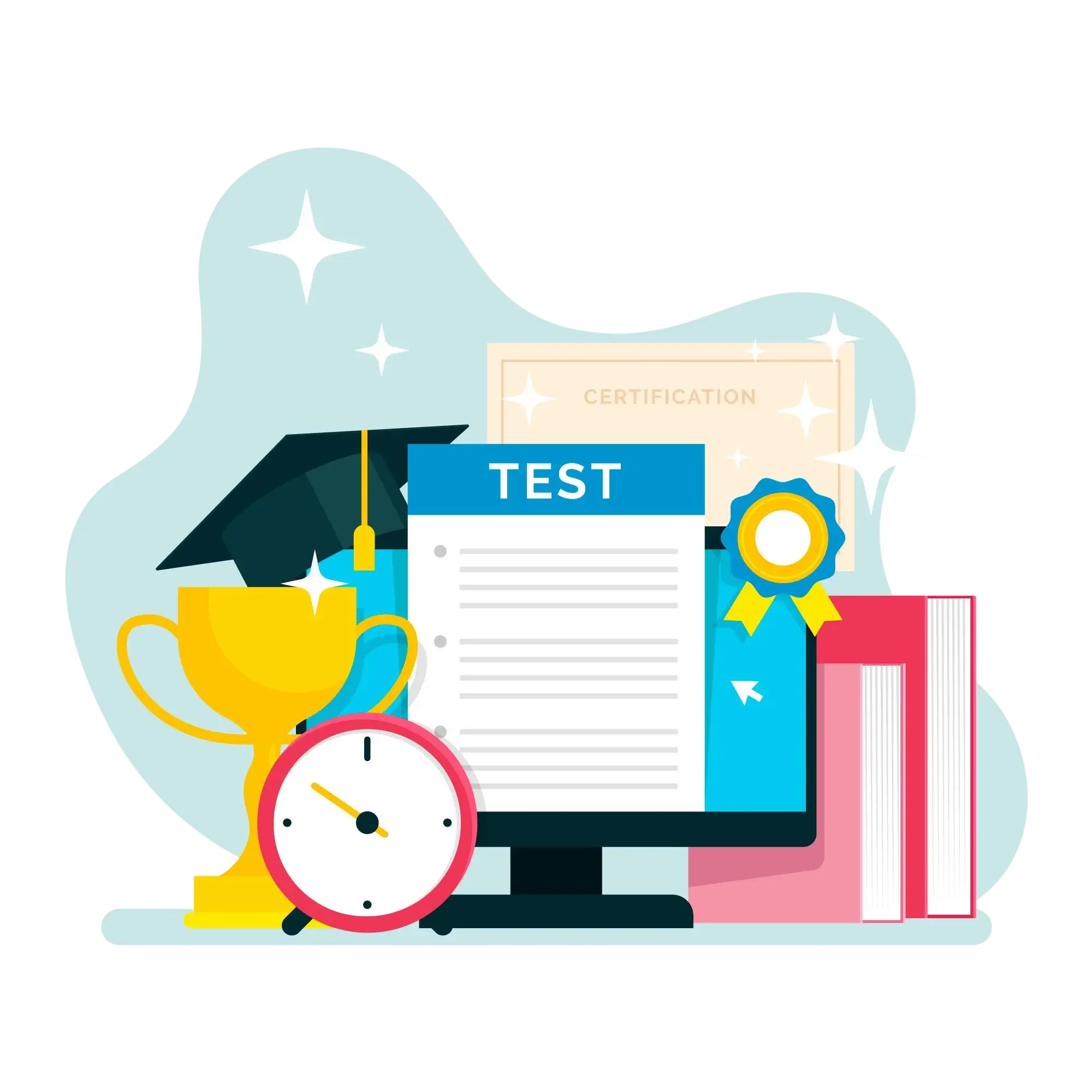 كيفية تصميم نماذج أسئلة الاختيار من متعدد في اختبار اونلاين؟