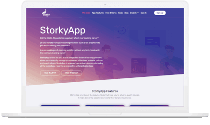StorkyApp is you best choice for hybrid learning